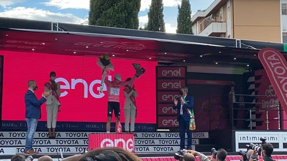 Giro italia termoli premiazione