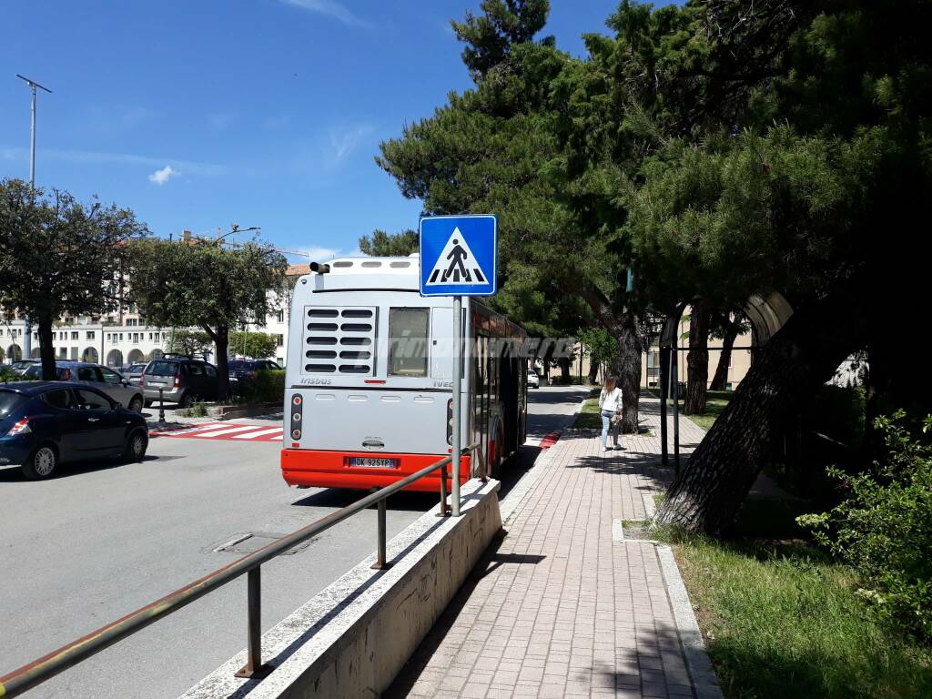 Campobasso autobus Seac trasporto pubblico via Monsignor Bologna 