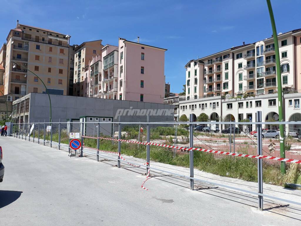 Campobasso riprendono i lavori al capannone crollato in via Gazzani