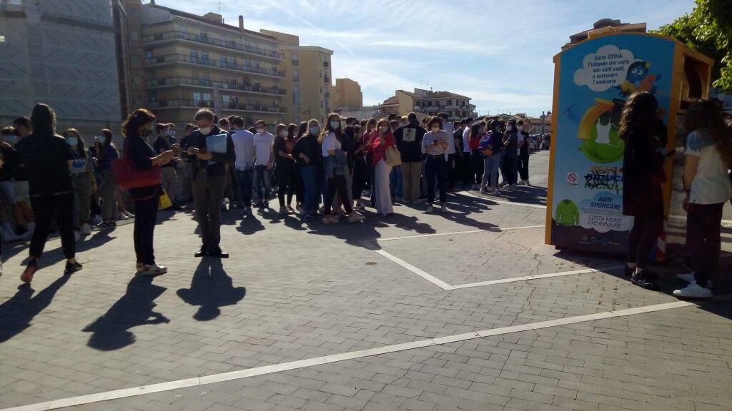 Studenti allarme bomba scientifico viale trieste