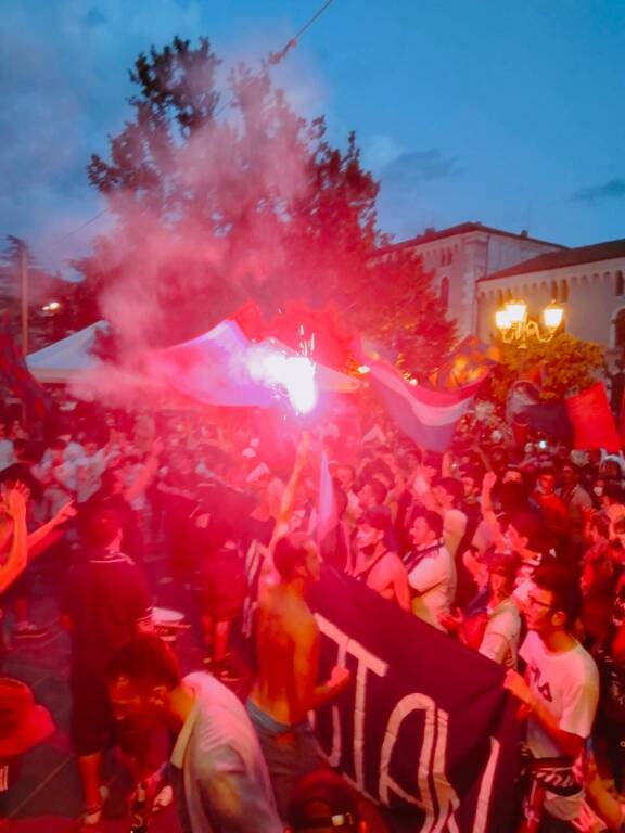 Campobasso in serie C: i caroselli rossoblù