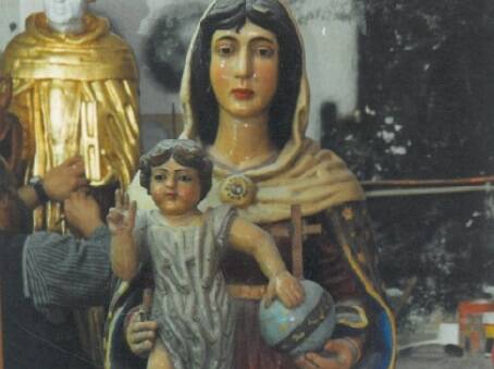 Madonna dell'Assunta di Ferrazzano statua