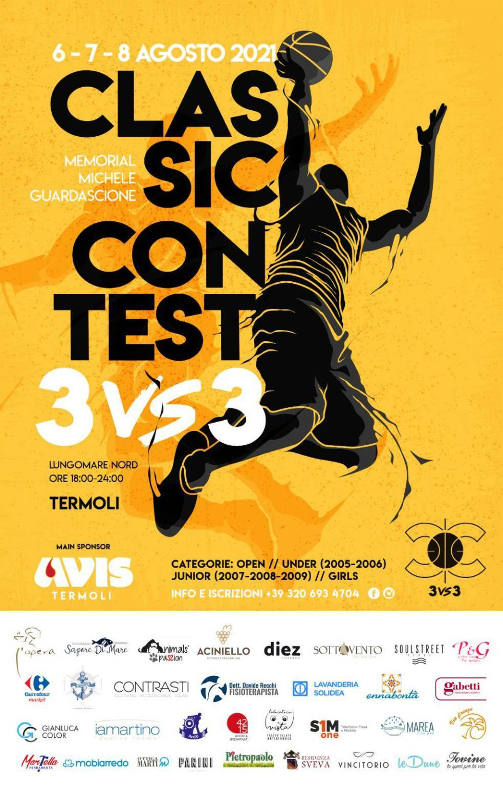 basket sv3 classi contest locandina