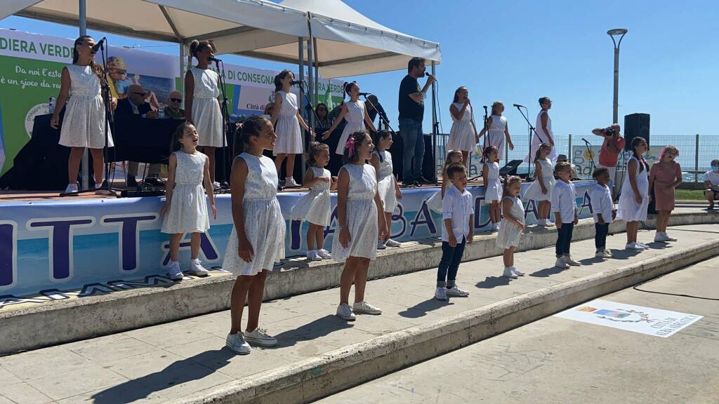 cerimonia consegna bandiera verde Termoli