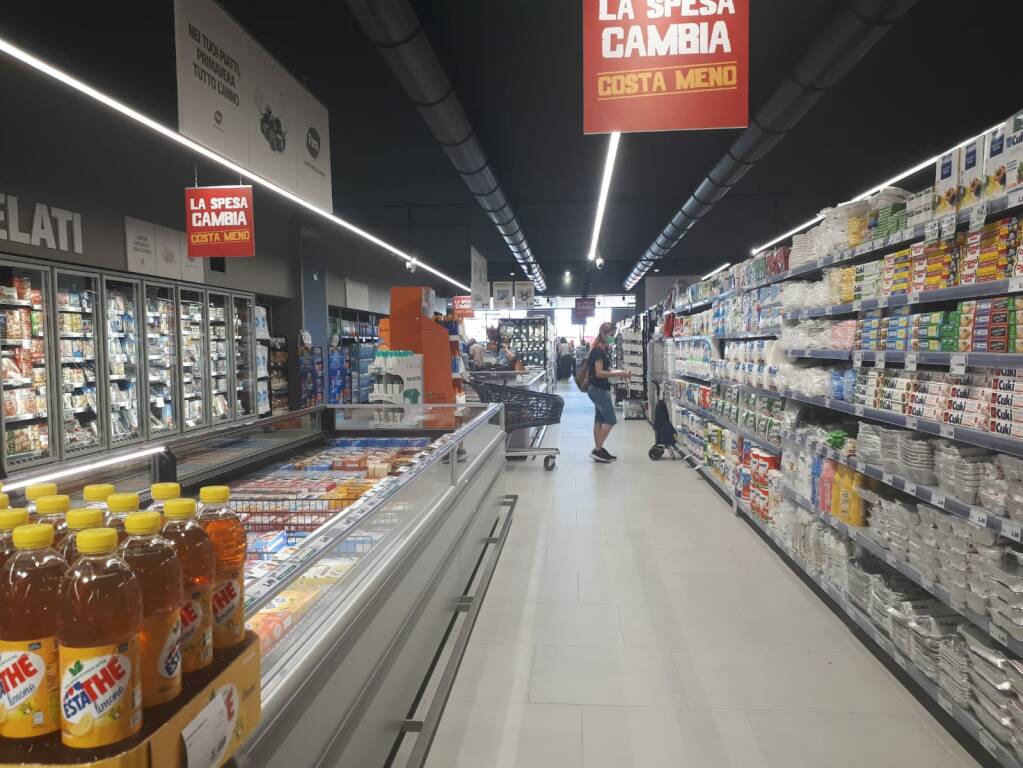 Inaugurazione supermercato Pam
