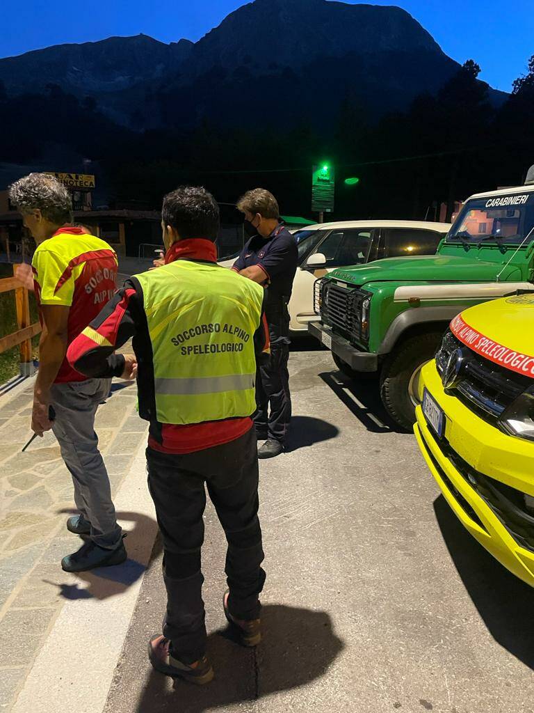 Soccorso alpino monte miletto 