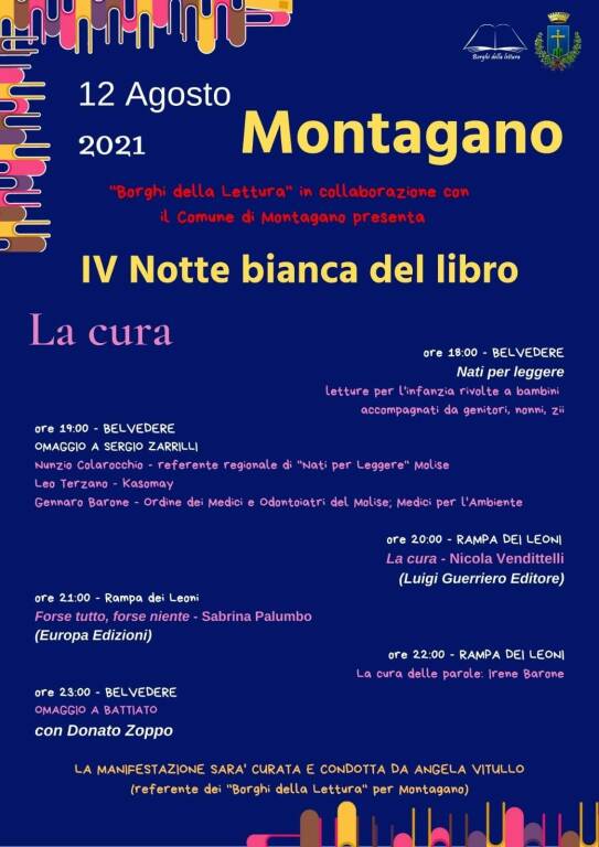 notte bianca libro montagano