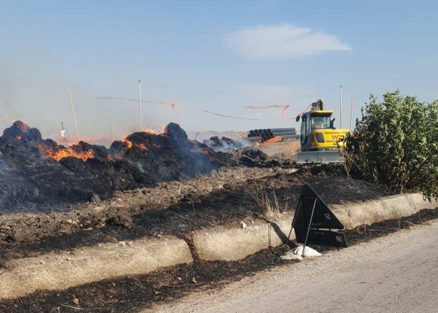 incendio metanodotto montecilfone