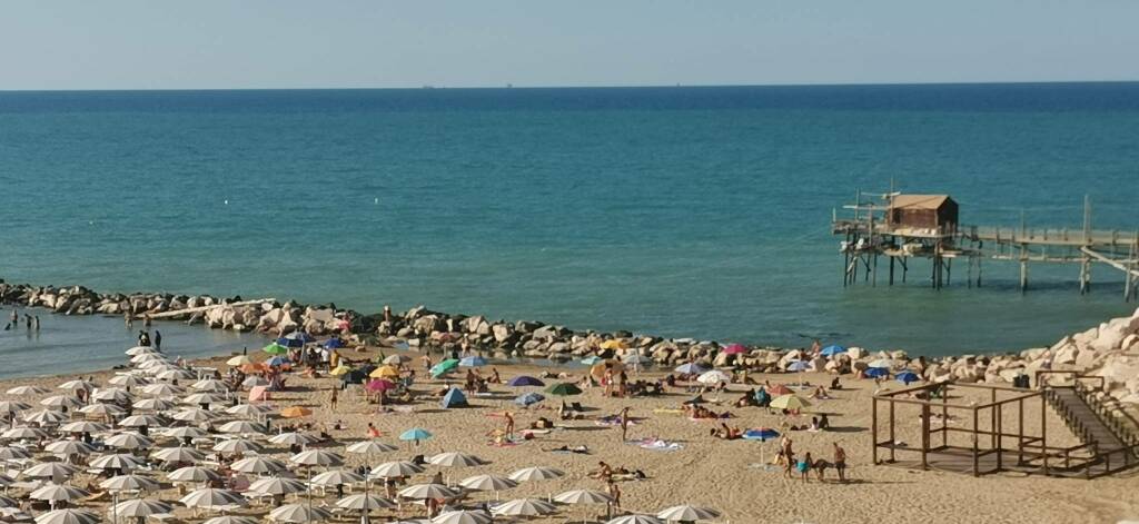 Spiaggia dal belvedere dei fotografi 