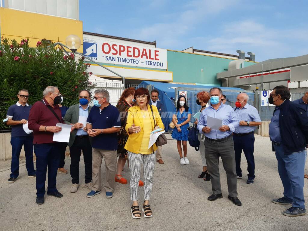 Partito Democratico ospedale san timoteo raccolta firme