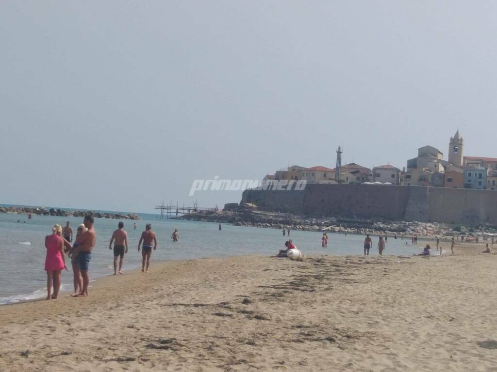 Spiaggia Termoli fine settembre mare