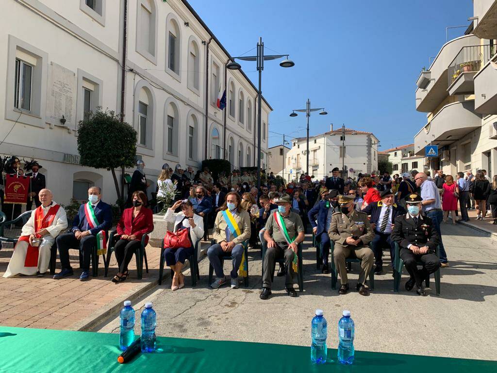 montecilfone cerimonia intitolazione via Sforza