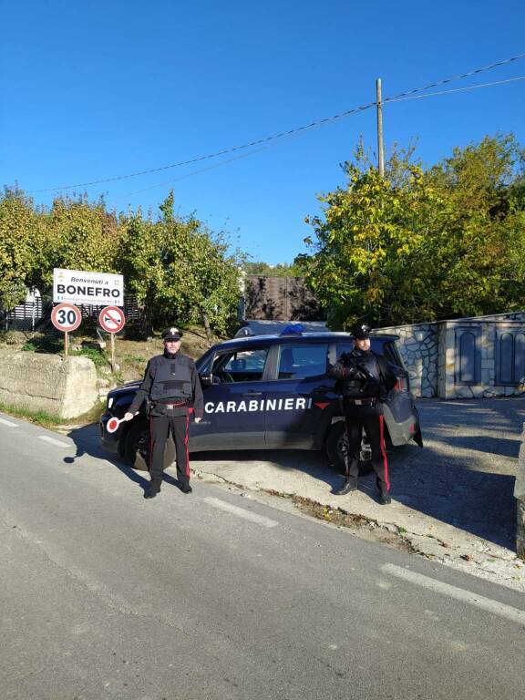 Controlli carabinieri bonefro