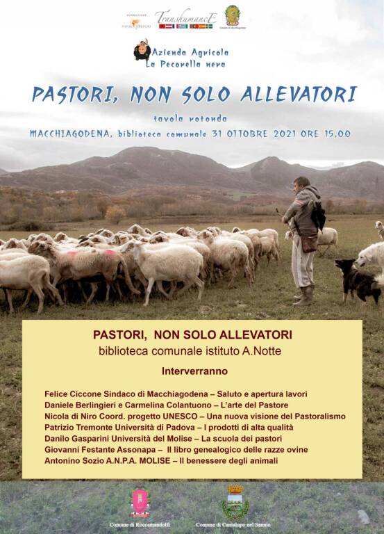 pastori non solo allevatori locandina convegno