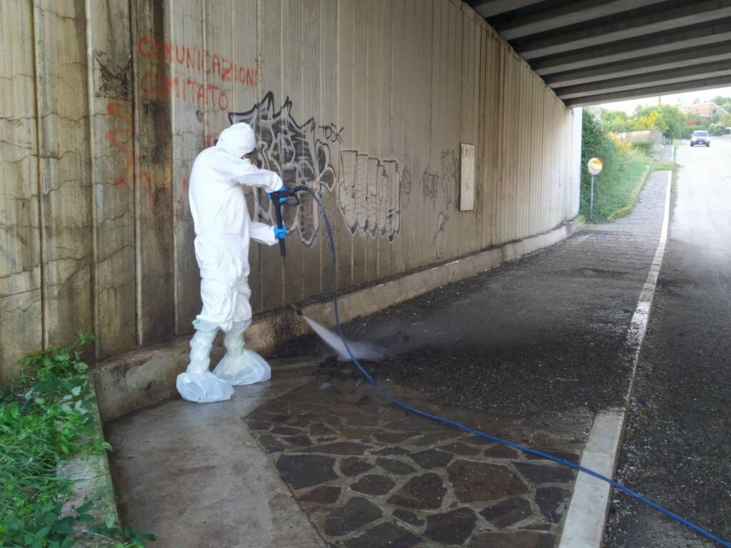 Ponte via Maestrale area Madonna Grazie giochi Termoli rieco bonifica