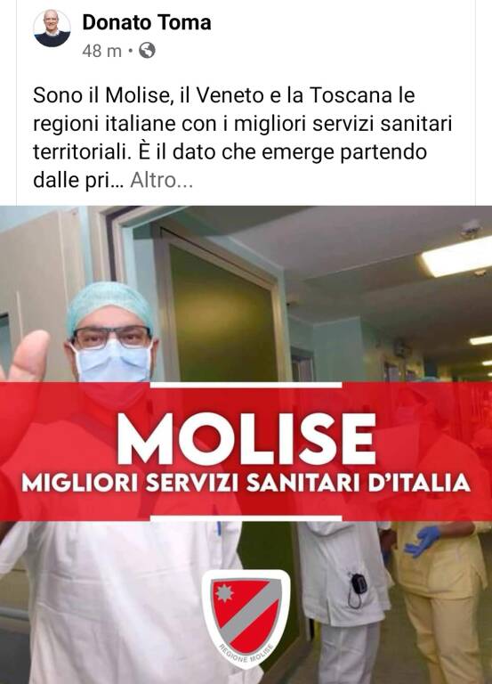 Toma servizi sanitari 