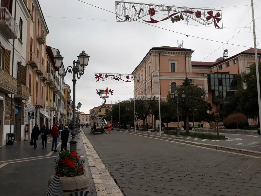 Luminarie corso Campobasso