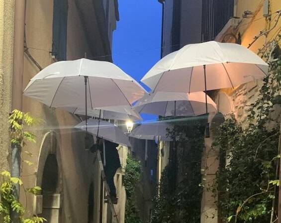 ombrelli luminarie