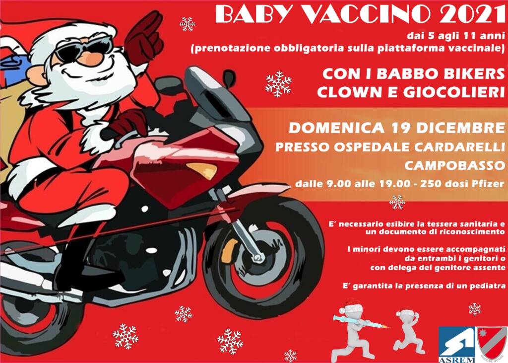 open day baby vaccino babbi bikers