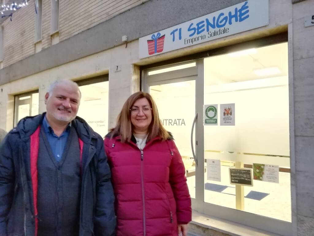 vito chimienti anna bernardi direttori caritas emporio solidale