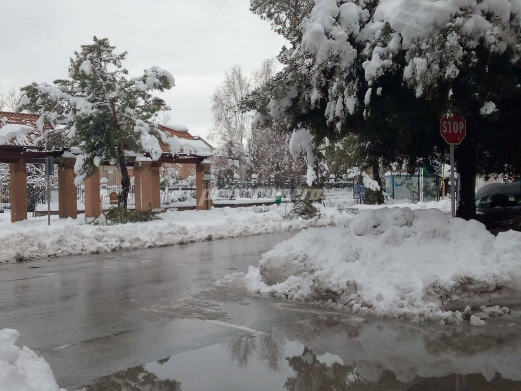 Neve febbraio 2022 Campobasso 