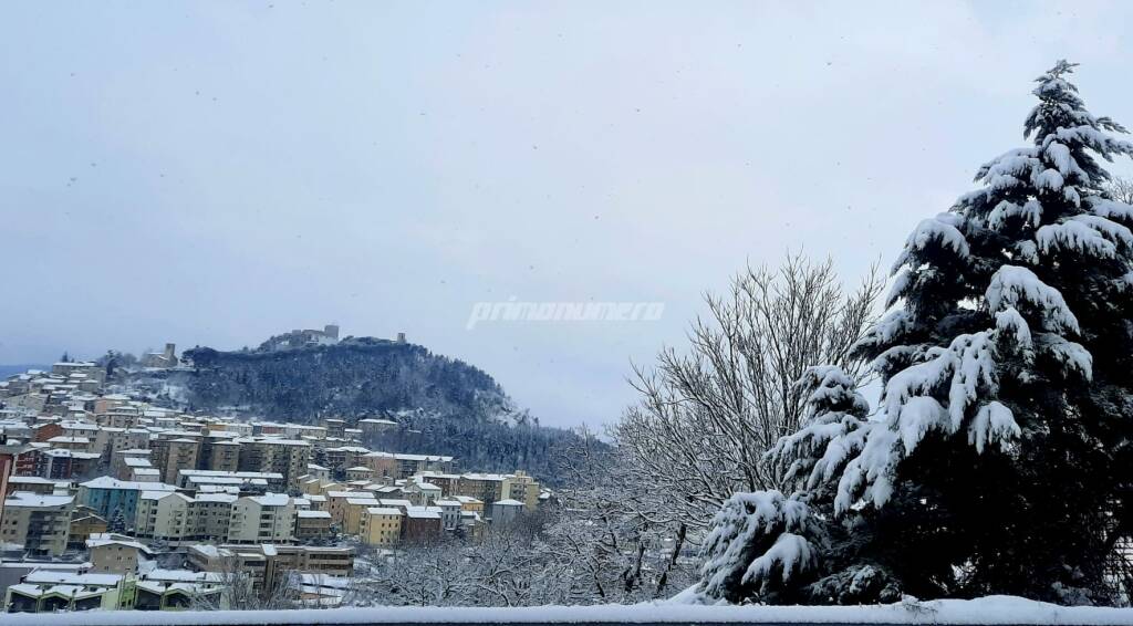 Castello Monforte neve 1 marzo