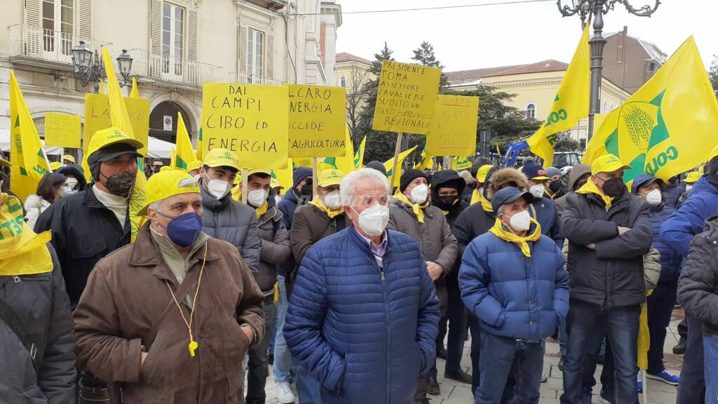 Protesta Coldiretti Campobasso 11 marzo