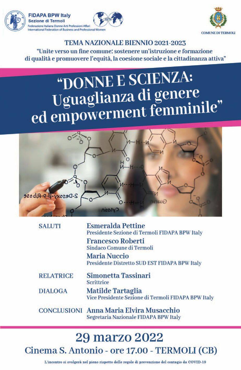 convegno donne scienza fidapa