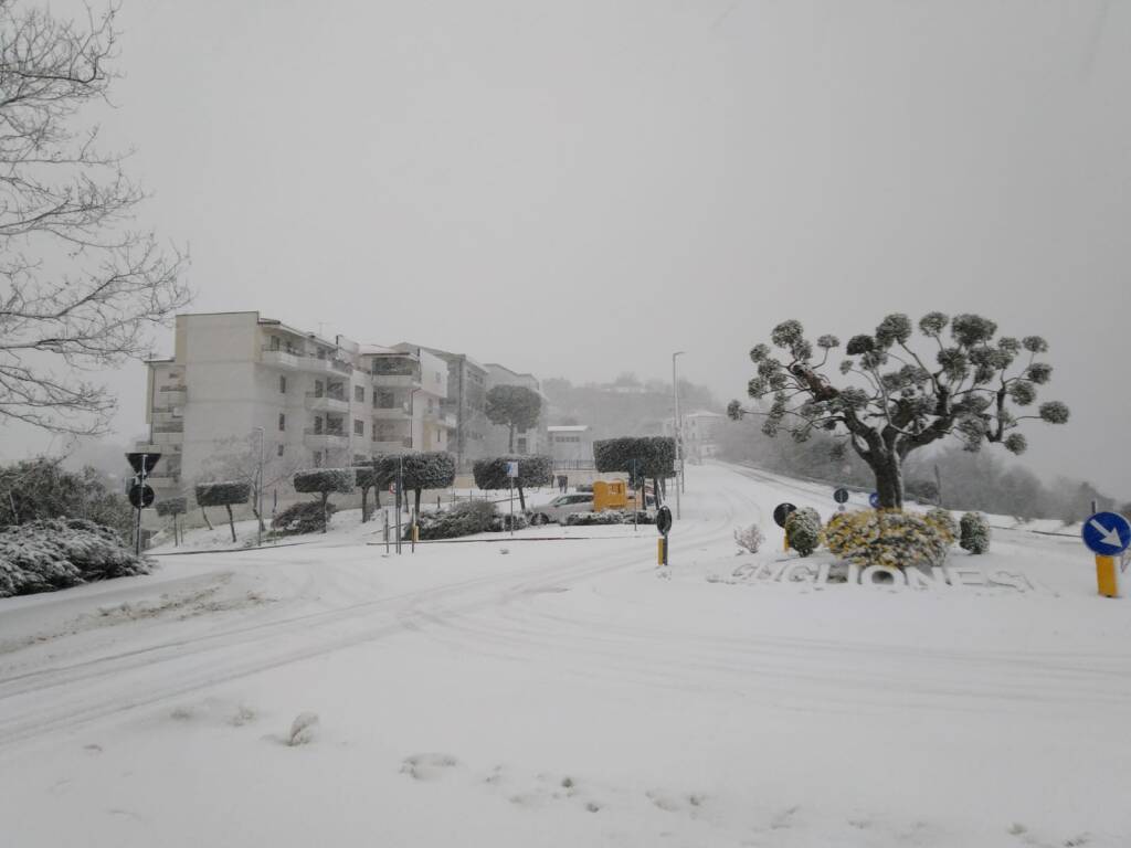 Neve marzo 2022 guglionesi