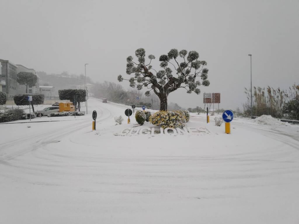 Neve marzo 2022 guglionesi