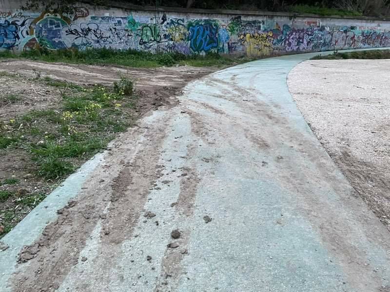 pista ciclabile parco foto m5s