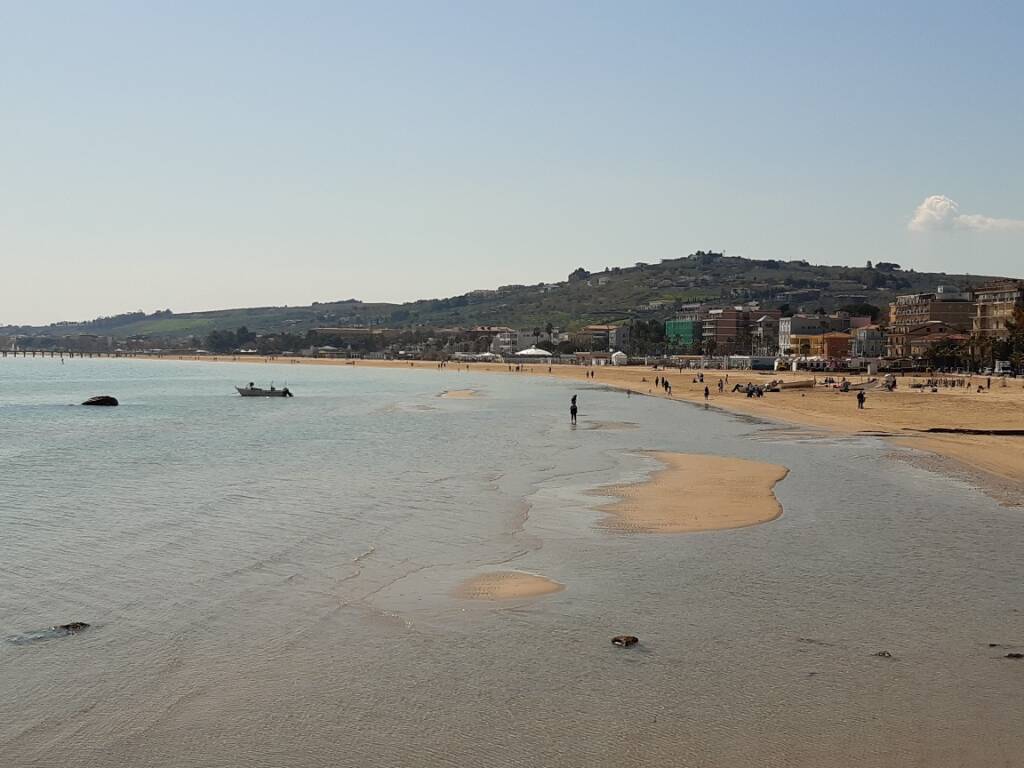 vasto marina mare spiaggia paesaggio panorama