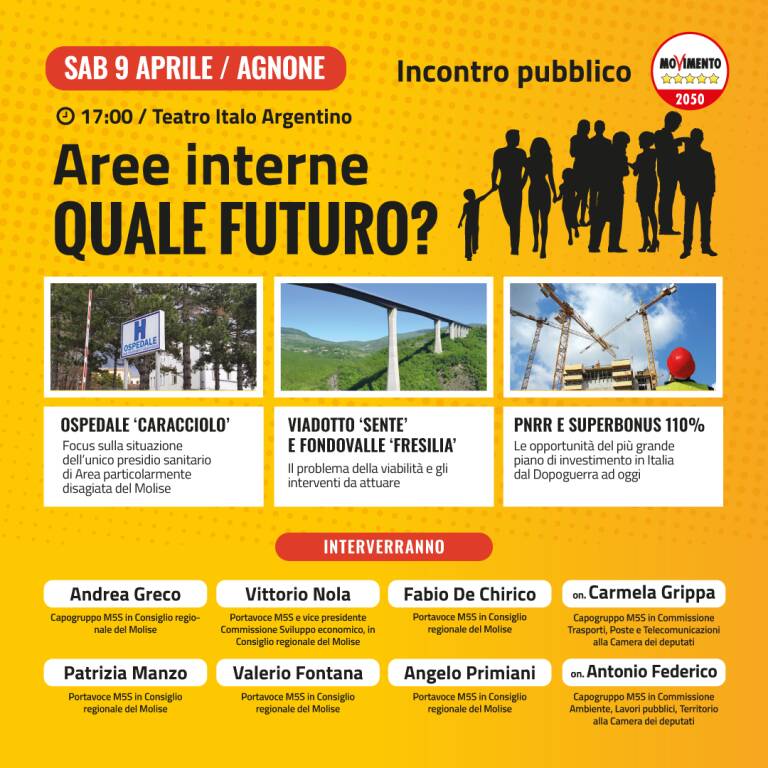 aree interne incontro m5s agnone