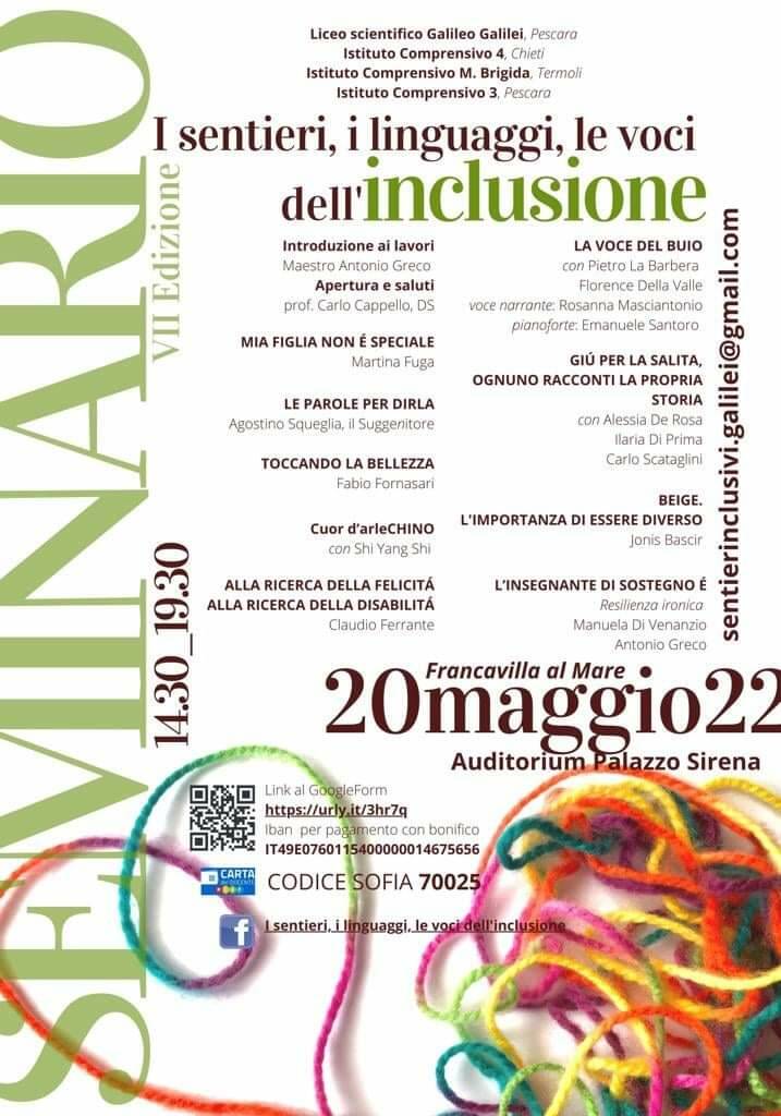 seminario inclusione voce nel buio