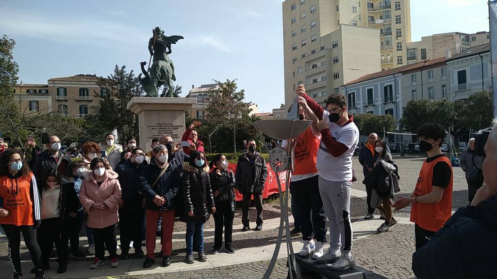 Torcia special Olympics Campobasso 