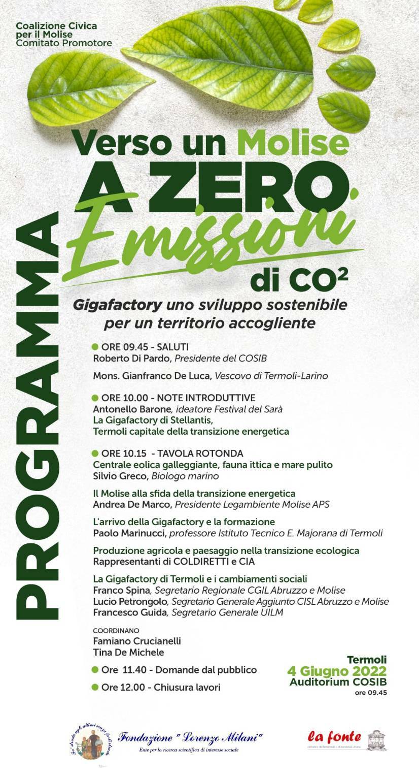 verso un molise a zero emissioni