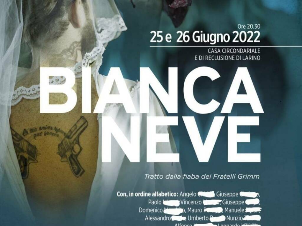 biancaneve frentania teatri carcere