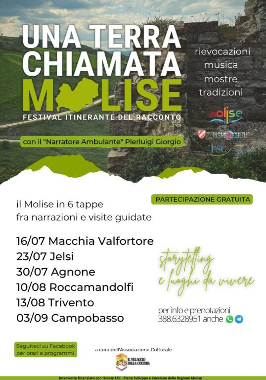 una terra chiamata molise festival itinerante