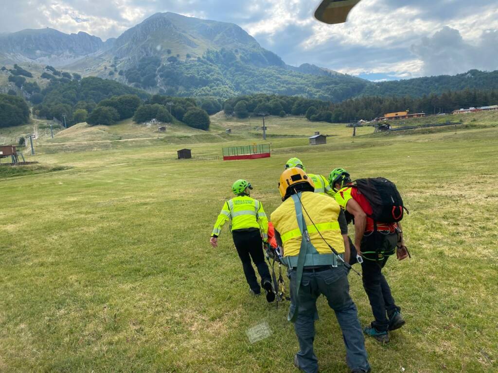 Ritrovamento corpo disperso campitello 