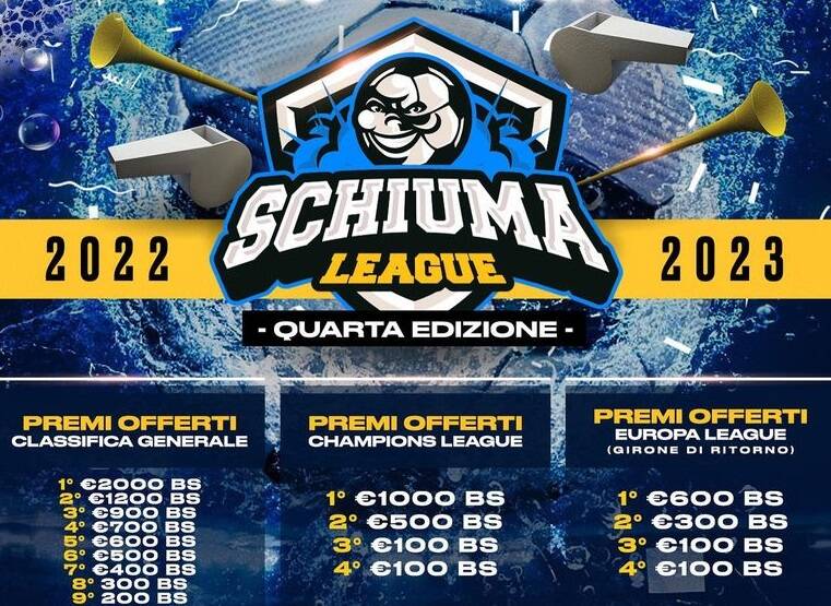 Fantacalcio schiuma league