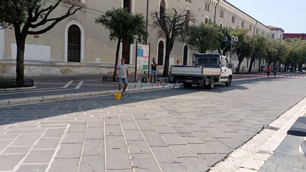 Pavimentazione Corso Vittorio Emanuele