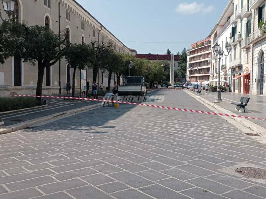 Pavimentazione Corso Vittorio Emanuele