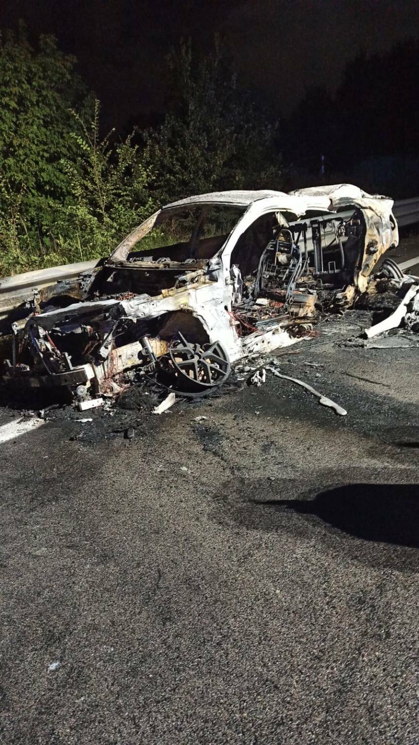 auto fuoco incidente bifernina bivio lucito 