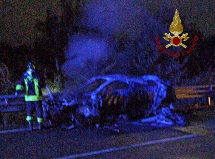 vigili auto fuoco incidente bifernina bivio lucito