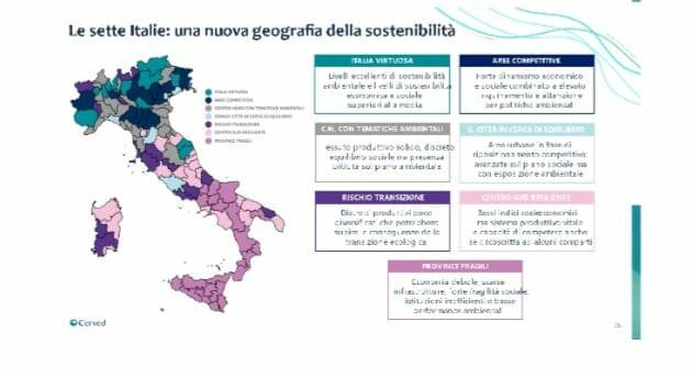 sostenibilità mappa italia