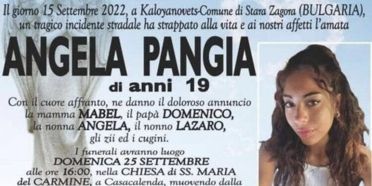 funerali angela pangia