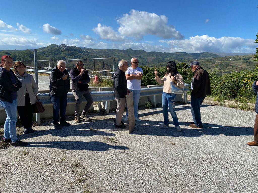 viadotto sente protesta