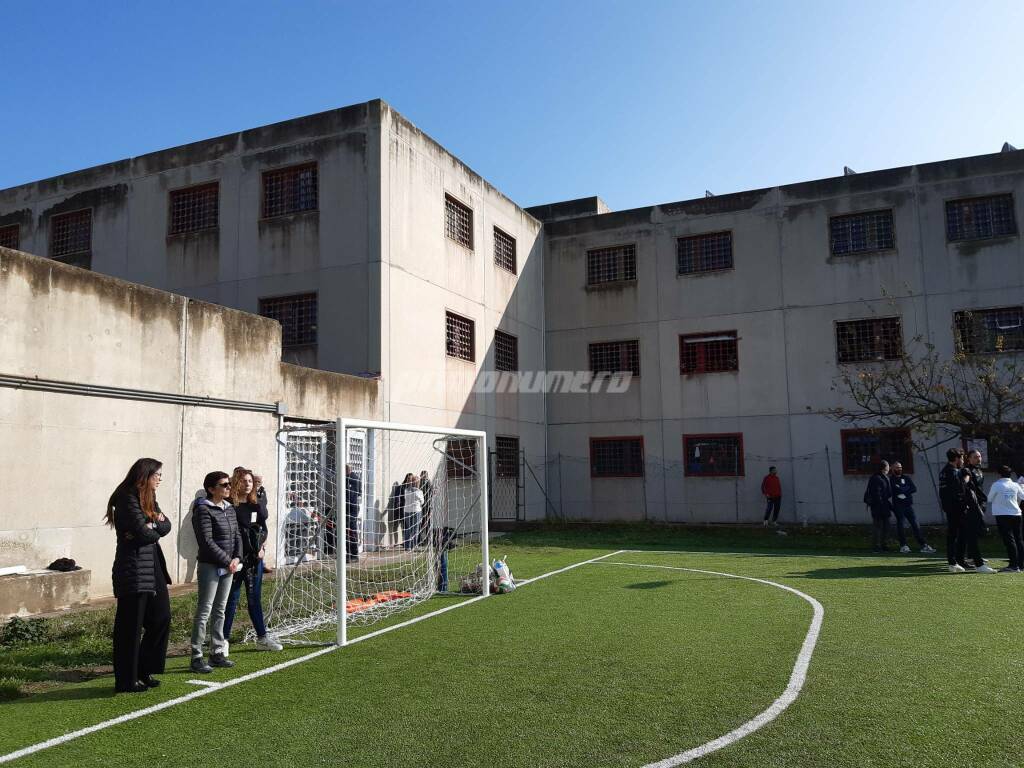 Sport carcere Larino coni detenuti