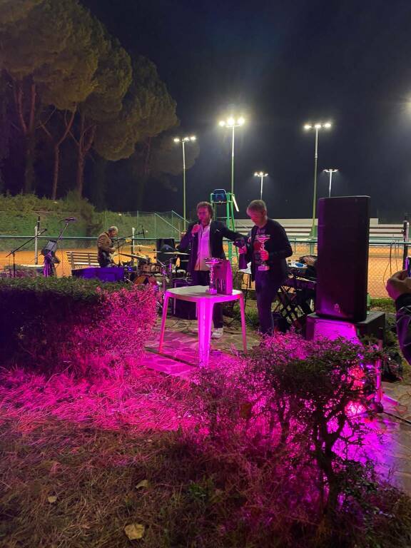 Tennis premiazione della porta 