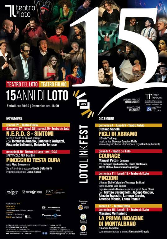 15 anni loto spettacoli fulvio